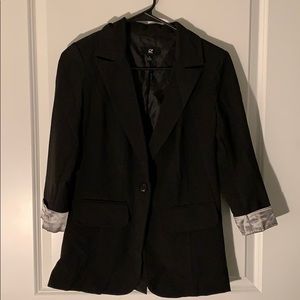 3/4 length blazer